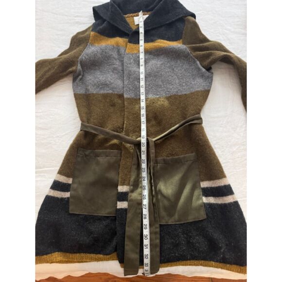 Angel of the North Anthropologie longline lambswool sweater/cardigan, Small - Picture 7 of 7